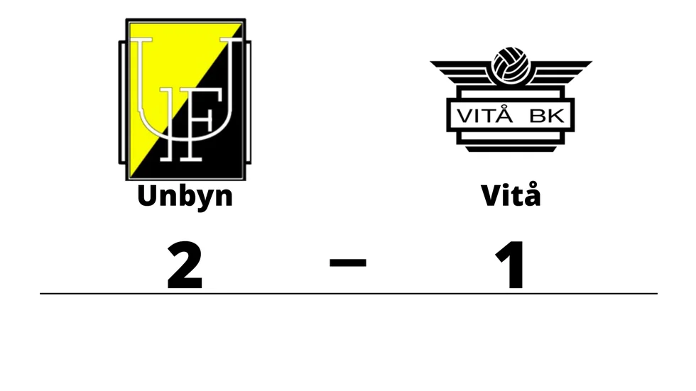 Unbyns IF vann mot Vitå BK