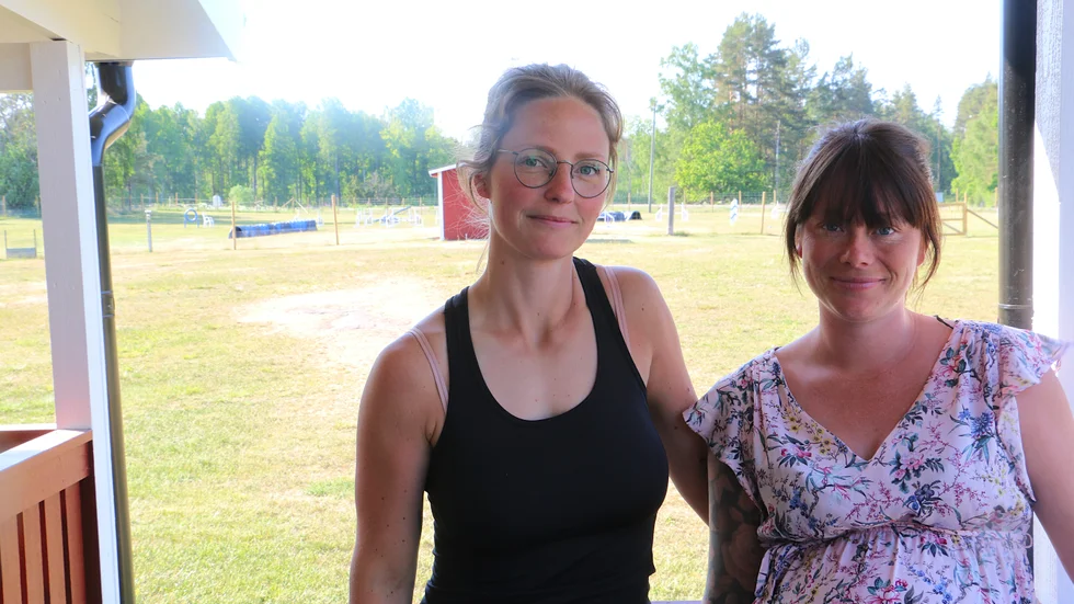 Anna Bengtsson och Moa Brännlund håller i trådarna för tävlingen och de har fullt upp att göra med förberedelserna.