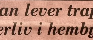 Ur PT:s arkiv: "Simon har en del egenheter"