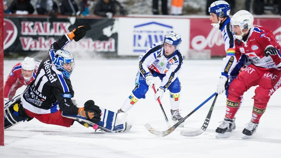 Petad 1. Kalix målvakt Björn Hellman var med i bruttotruppen. Men till VM petas han.