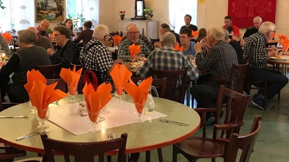 Familjär middag.