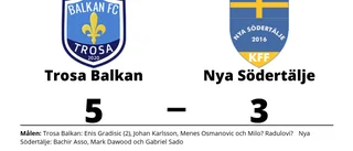 Trosa Balkan vann efter Enis Gradisics dubbel