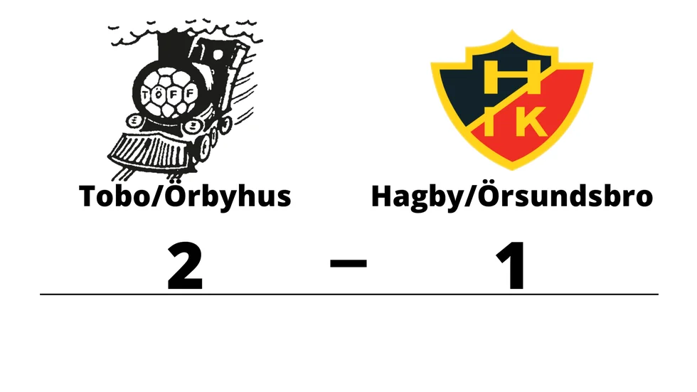 Tobo/Örbyhus FF vann mot Hagby IK/Örsundsbro IF