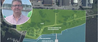 Här kan kallbadhuset vid Stadsfjärden ligga