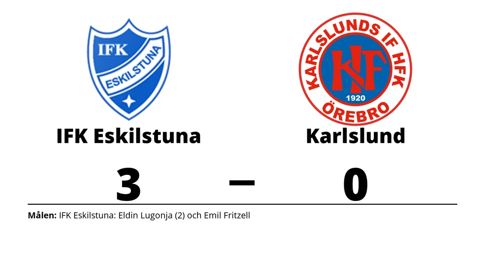 IFK Eskilstuna vann mot Karlslunds IF FK