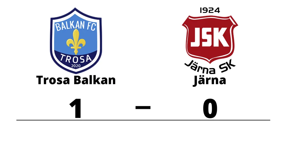 Trosa Balkan FC vann mot Järna SK
