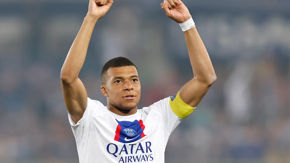 Kylian Mbappé förlänger inte sitt kontrakt med PSG. Arkivbild.