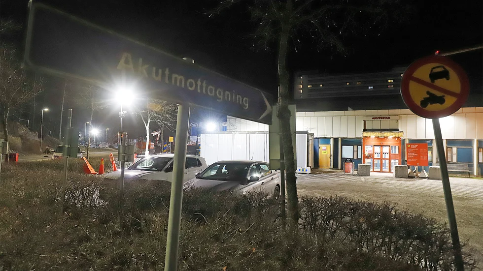 Mälarsjukhusets akutmottagning. Arkivbild.