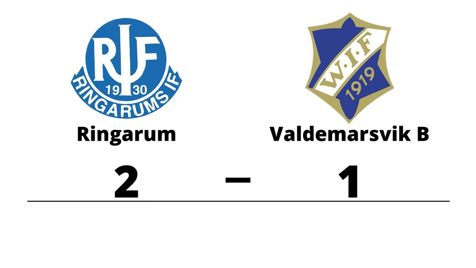 Ringarums IF vann mot Valdemarsviks IF B
