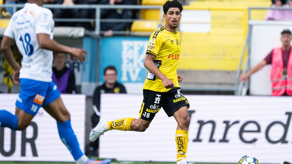 Elfsborgs Ahmed Qasem, Motalasonen, spelade från start i ny roll i allsvenskan mot Värnamo hemma i Borås. Elfsborg vann och går bra i serien, liksom Qasem. 