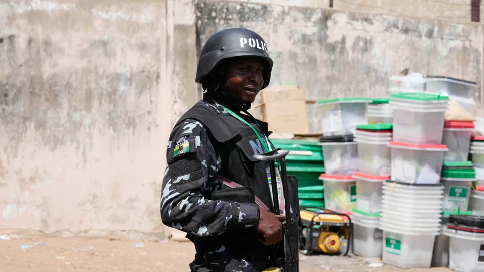 En nigeriansk polis. Arkivbild.