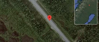 Trafikolycka med lastbil på väg 395