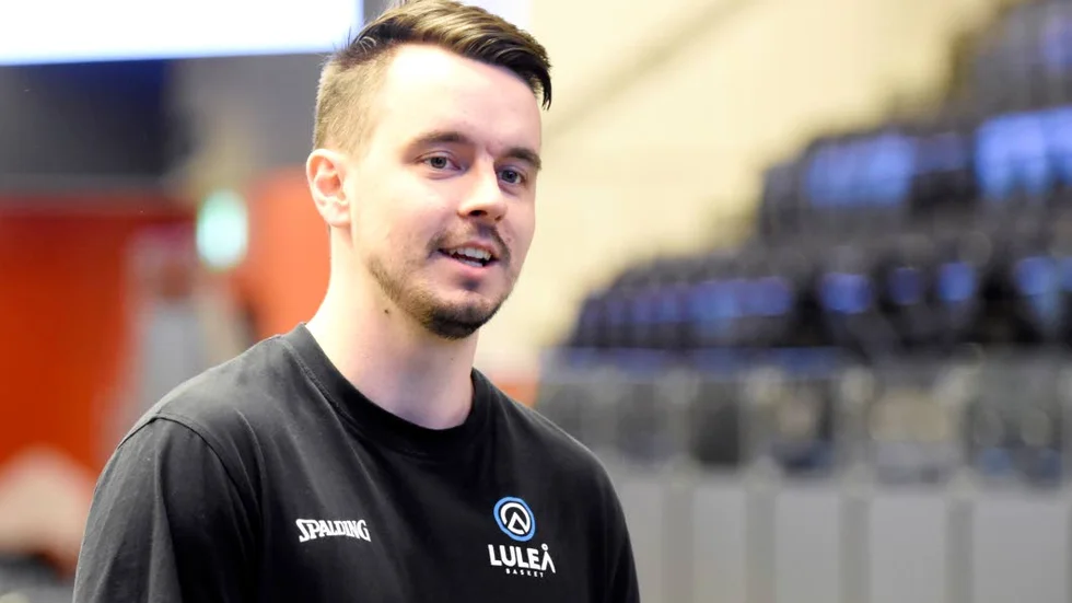 Robin Sandberg, coach Luleå Basket.