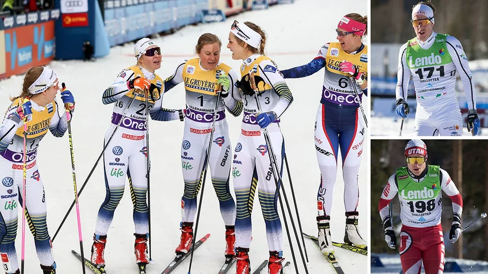Johan Häggström (uppe till höger) och Martin Bergström (nere till höger).
