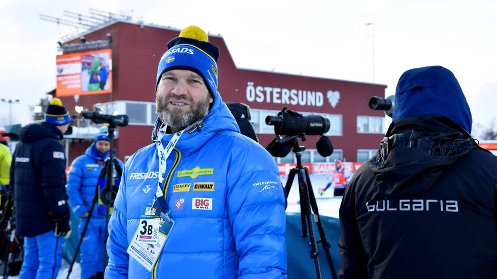 ÖSTERSUND 20190310
Göran Kenttä skidskyttelandslagets mentala tränare under skidskytte-VM i Östersund.
Foto: Anders Wiklund / TT / kod 10040