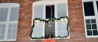 Populär adventskalender på torget i Gällivare