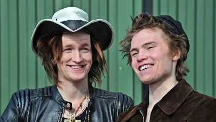 Andreas Nilsson och Martin Hjortfors är värdiga representanter för Gällivares musikliv tycker barn-, utbildnings- och kulturnämnden.FOTO: THORVALD BURMAN