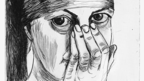 "Hand för näsa", Lena Cronqvist.
