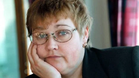 Yvonne Stålnacke vädjar för en familj som ska utvisas. FOTO: Kurt Engström