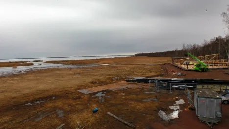 Nya Naturum vid Tåkern i våras.