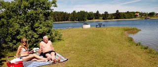 Ny strand vid Skogssjön