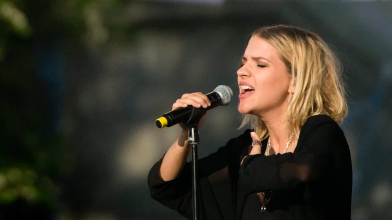 GÖTEBORG 2012-06-21 : MTV World Stage bjöd på gratiskonsert på Götaplatsen i Göteborg. Först ut var Tove Styrke.
FOTO Adam Ihse / SCANPIX / Kod 9200