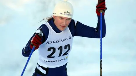 IFK Tärendös Fanny Pekkari åkte in på nionde plats när junior-SM drog igång i Hudiksvall.