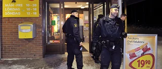 Polisen söker yxman på Hertsön