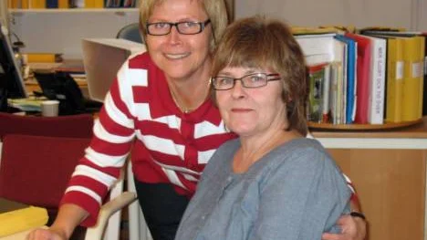 Karin Eriksson, planerare och Mona-Lena Selberg, verkställare är de två som håller i Hopp-projektet på Hedskolan. Redan första året nådde de en sådan framgång att de utsågs till "Årets verksamhet" i kommunen.