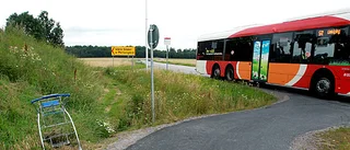 Markägare överkörd i cykelfråga