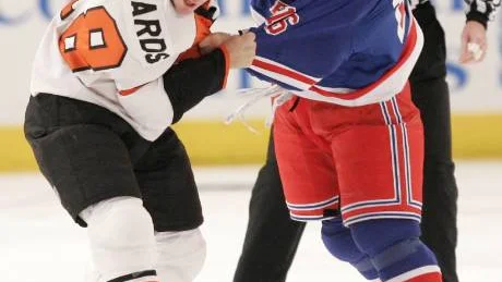 Sean Avery - som VI är vana att se honom.