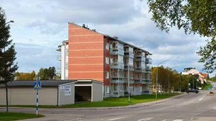 I HSB:s fastighet i Leastadiusparken i Gällivare finns länets dyraste nyproducerade hyresrätter. En lägenhet på 75 kvadratmeter kostar här 8 975 kronor i månaden att hyra.FOTO: Maria Ödalen