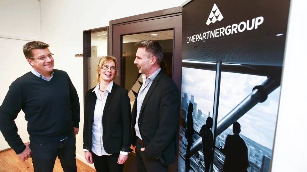 Nära. Mjölbyborna Henric Forsman, Anna Stenqvist och Anders Asplund har startat bemanningsföretag hemmavid.