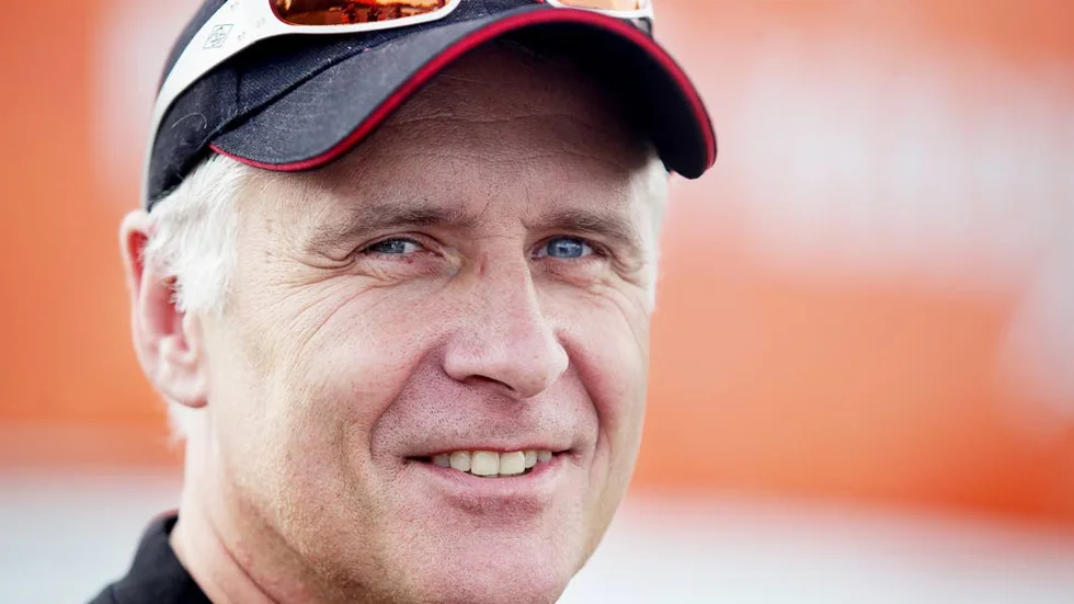 Mästare. Mikael Kågered från Linköping vann EM i dragracing efter att den norske segraren ertappats för doping.