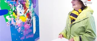 Heta färger visas på Vadstena konstgalleri