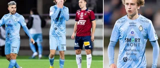 Pekade upp mot himlen efter målet – förklarar gesten: "Chockad"
