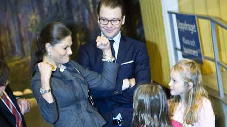 Kronprinsessan Victoria och Prins Daniel i Norrbotten.