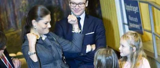 Victoria och Daniel tog farväl till Norrbotten