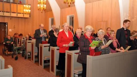 Sangis kyrka är en fin och rymlig kyrka.<_Bildtext Fotobyline>FOTO: K-L Sundqvist</_Bildtext Fotobyline>