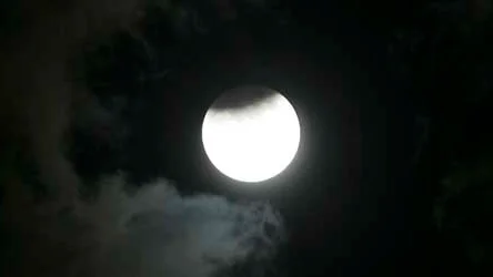 The Earth casts a shadow over the moon in a partial lunar eclipse that was observed Saturday, June 26, 2010 in Manila, Philippines. (AP Photo/Bullit Marquez)