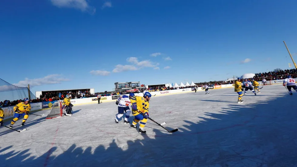 Toranda on ice.