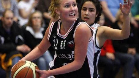 Maja Söderberg och hennes Luleå Stars utklassade fjolårsmästarna Solna med 56-34.