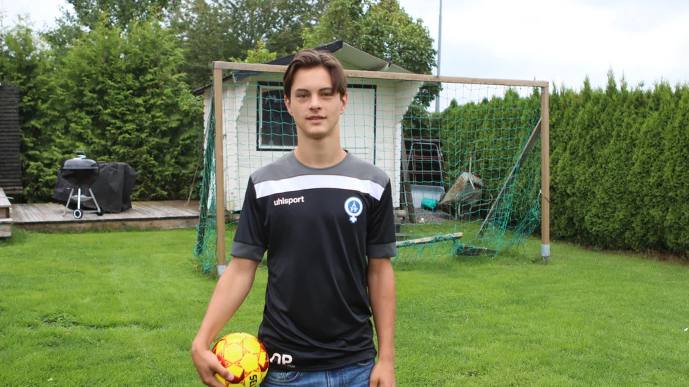 17-årige Olle Pettersson har målet klart för sig – först allsvenskt spel och därefter gärna proffsspel i England.
