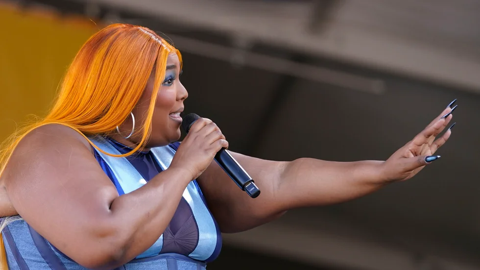 Lizzo nekar till dansarnas anklagelser. Arkivbild.