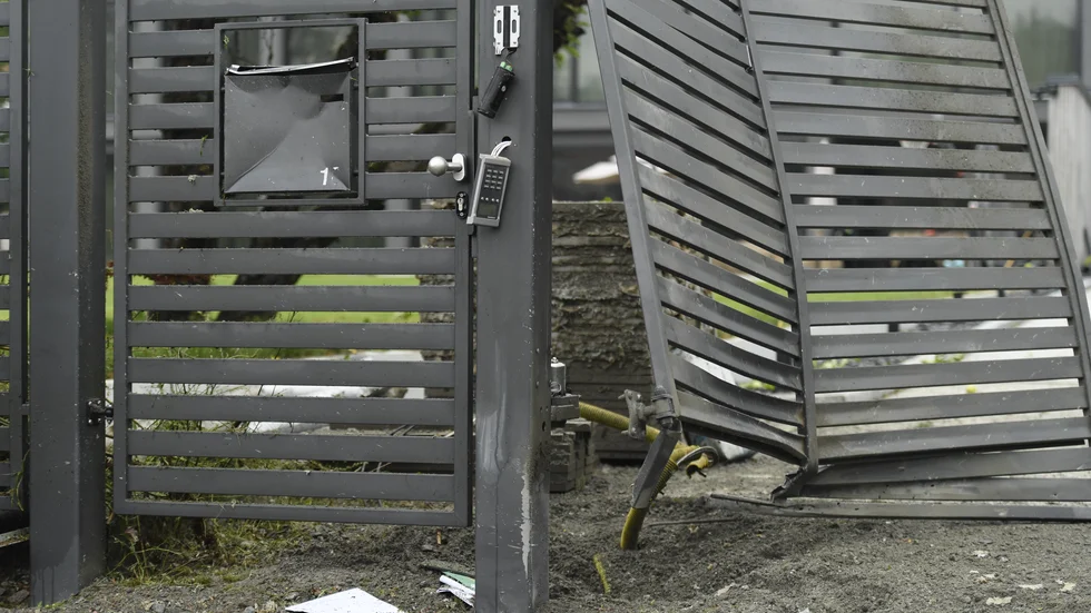 Ett villaområde i Djursholm utsattes för en explosion under natten till måndagen.