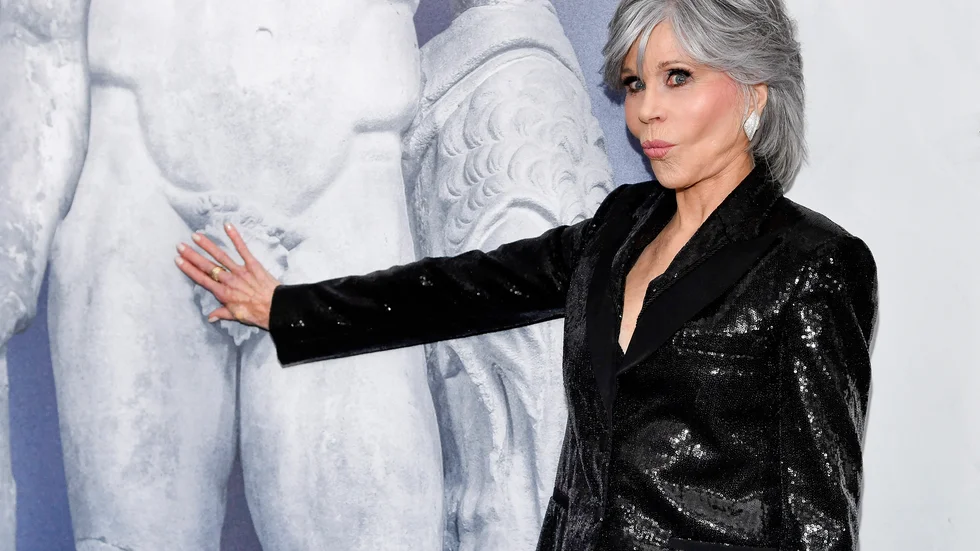 Jane Fonda tycker att det är på tiden med filmer som riktar sig till en äldre målgrupp på bio. Arkivbild.