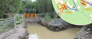 VA-projekt vid Mälaren pausas