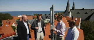 Visby tredje stan i världen med 4G
