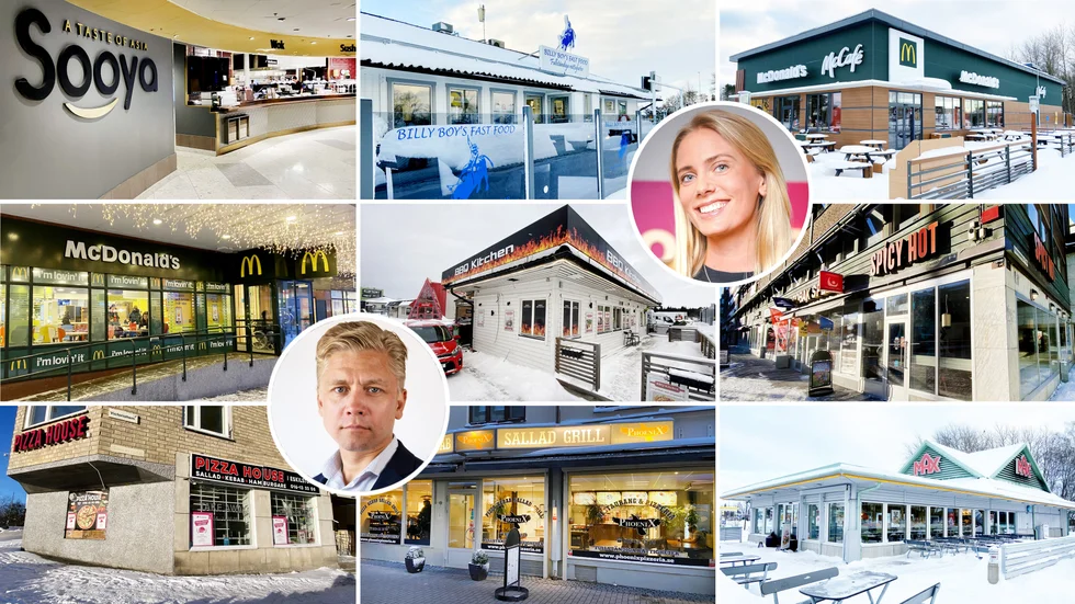 Gabriella Ardo på Foodora och Erik Lindham på Wolt listar Eskilstunabornas favoritrestauranger när de vill ha mat hemkörd.