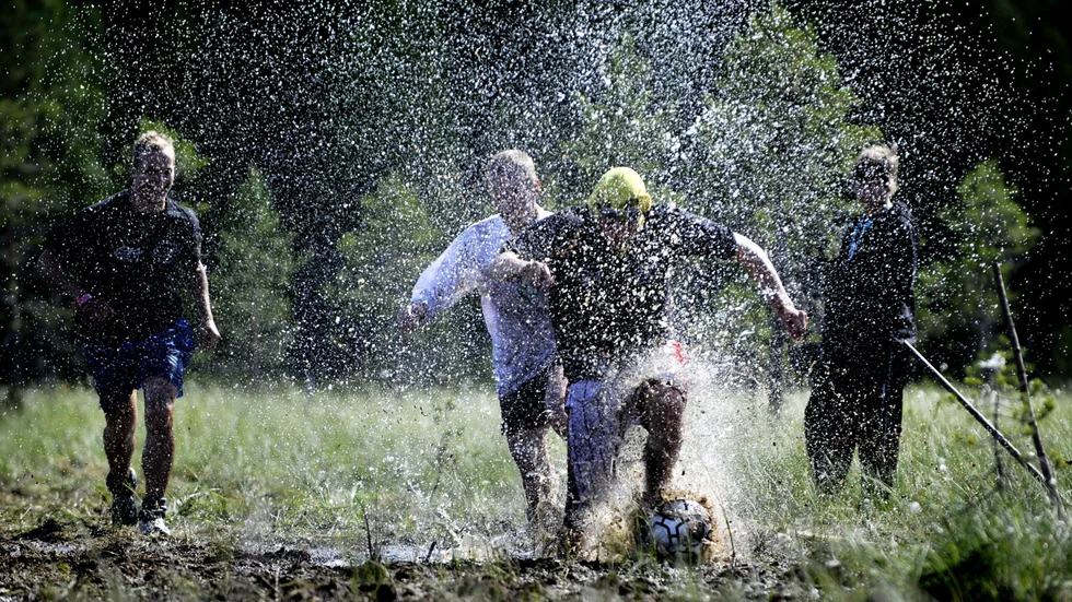 Träskfotboll.